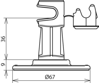 DEHN Leitungshalter               297110 