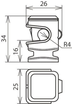 DEHN Leitungshalter K             204001 