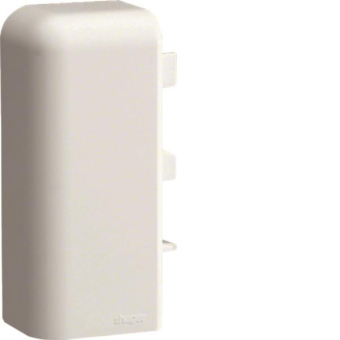 Hager Endstück links PVC zu    M55649010 