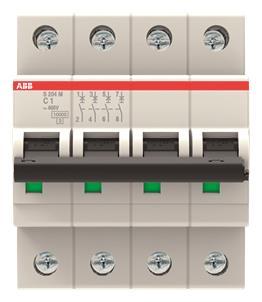 ABB Sicherungsautomat C-Char.   S204M-C1 