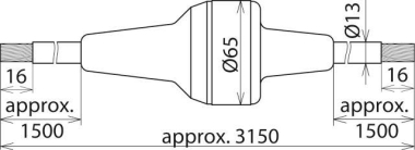 DEHN Trennfunkenstrecke für Ex-  EXFS KU 