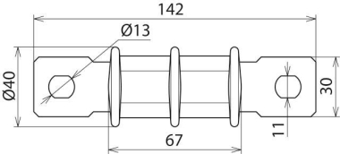 DEHN Schutzfunkenstrecke Typ DFS  920000 