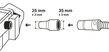 Bosch Adapter f. Staubabs.    1600499005 