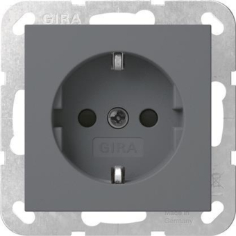 GIRA 445328 SCHUKO-Steckdose m.Shutter 