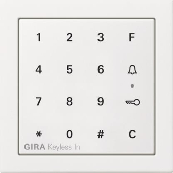 GIRA 2605112 Keyless In Codetastatur 