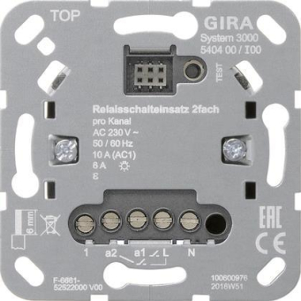 GIRA 540400 S3000 Relaisschalteinsatz 