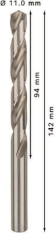 Bosch 5Metallbohrer HSS-G DIN 2608595079 