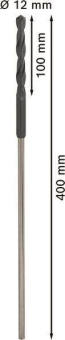 Bosch Installationsbohrer 12,0x400mm 