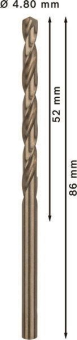 Bosch 10Metallbohrer HSS-Co   2608585884 