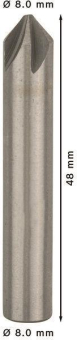 Bosch Kegelsenker 8,0mm M4    2608596664 