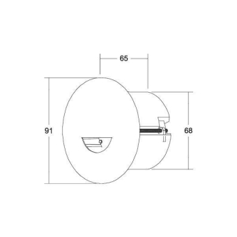 Brumberg LED-Wandeinbauleuchte  10371073 