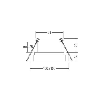 Brumberg LED-Einbaudownlight    12227183 
