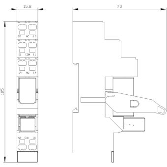 SIEM Steckrelais            LZS:RT3D4S15 