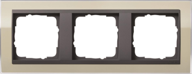 GIRA 0213778 Abdeckrahmen 3fach Zwischen 