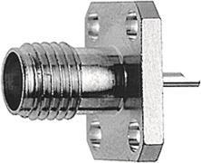 TEGA SMA-Einbaubuchse Au       100024709 