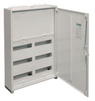 Hager Feldverteiler AP univ. IP44 FWB52N 