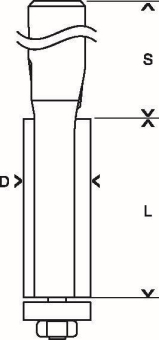 Bosch Bündigfräser 8mm D1     2608628348 