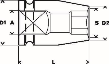 Bosch Steckschlüsseleinsatz   1608552012 