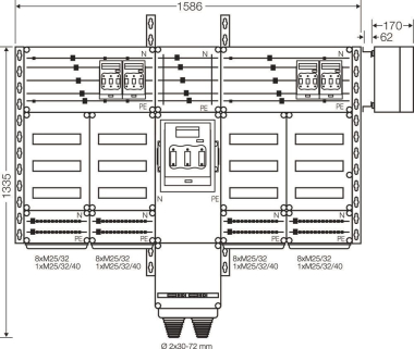 HENS PV-Wechselrichter-       Mi PV 6544 