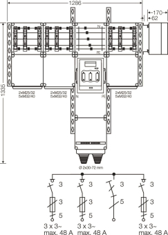 HENS PV-Wechselrichter-       Mi PV 5341 