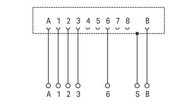 WAGO 289-178 Übergabemodul,RJ-45,mit 