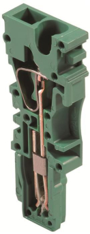 Weidmüller ZP 2.5/1AN GN Tragschienen- 