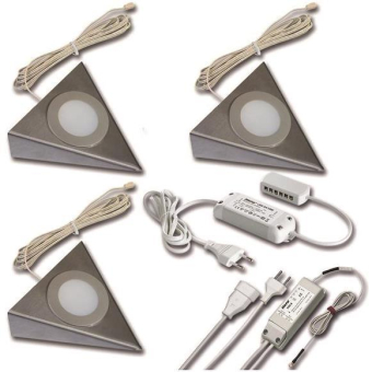 Hera 3er Set UL 2-LED F 3W   61055931202 