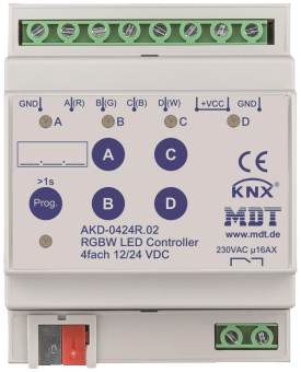 MDT AKD-0424R.02 LED Controller 4-Kanal 