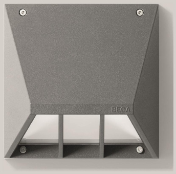 BEGA Wandleuchte silber 3000K   22292AK3 