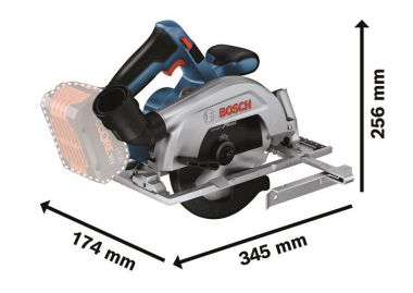 Bosch 06016C1200 Akku-      GKS 18V-57-2 