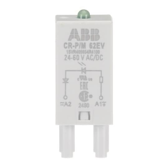 ABB Steckmodul LED grün      CR-P/M 62EV 