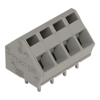 WAGO 236-406 Leiterplattenklemme,2,5 
