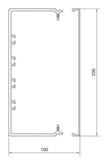 Hager Leitungsführungskanal FB9923007035 