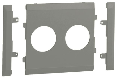 Hager Blende 2fach Steckdose    G3792LAN 
