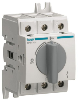 Hager Lasttrennschalter 3polig    HAB304 