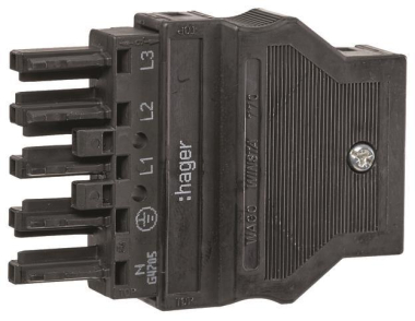 Hager Eingangsbuchse Wago 5polig   G4705 