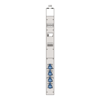 Walther Modul-100mm breit       86010007 