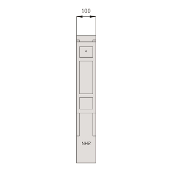 Walther Modul-100mm breit       86010003 
