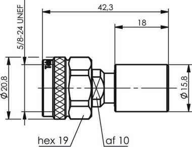 TEGA N-Abschlusswiderstand   J01026A0027 