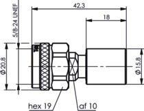 TEGA N-Abschlusswiderstand   J01026A0027 