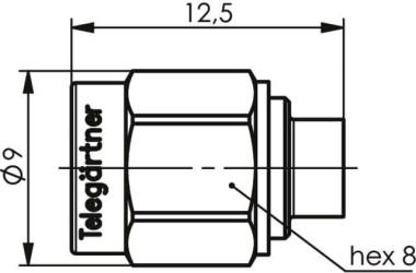 TEGA SMA-Kabelstecker        J01150A0121 