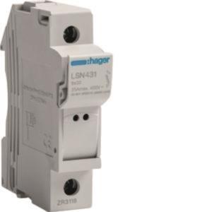 Hager Sicherungselement 1P 25A    LSN431 