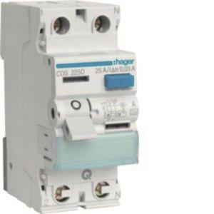 Hager Fi-Schalter 2polig 6kA 25A CDS225D 