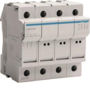 Hager Sicherungselement 3P+N 25A  LSN404 