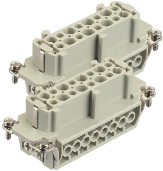 HART Buchseneinsatz 16polig  09330162711 