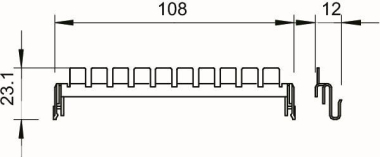 OBO LSA-E Erdschiene 