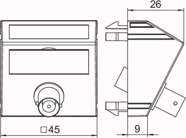 OBO MTS-BC F RW1 Multimediaträger 