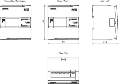 SIEM SIMATIC S7-1200, 6ES7212-1HF40-0XB0 