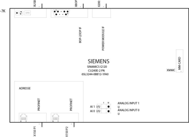 Siemens 6SL32440BB121FA0 SINAMICS G120 