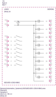 Siemens 6ED10551CB100BA2 LOGO!8 DM16 